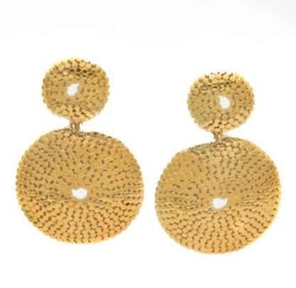 Gas Bijoux Earrings Onde Lucky Gold - Bijoux L'Inedit