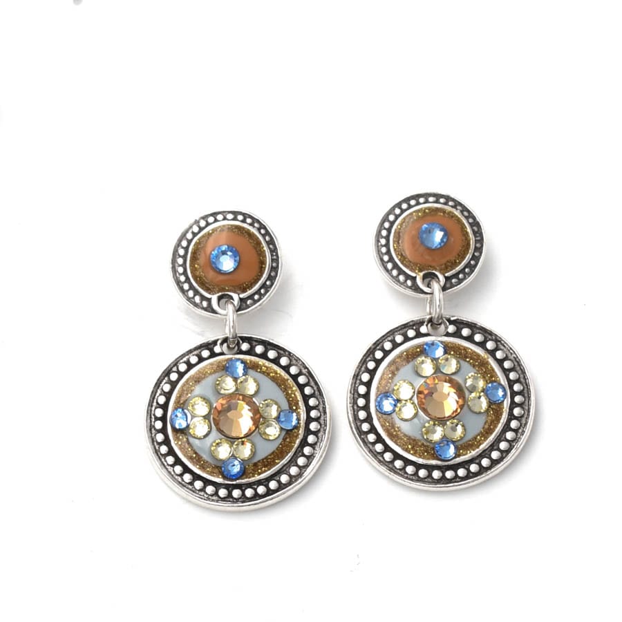 Boucles D'oreilles Gas Bijoux Colorado - Couleur Orange, Neuf Avec étiquettes