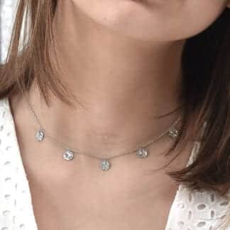 Collier pour Femme Mini Pastilles - Bijoux L'Inédit