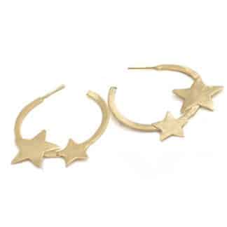 Boucles d'Oreilles pour Femme Anel de Estrela - Bijoux L'Inédit