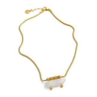 Collier pour Femme Cristal Or - Bijoux L'Inédit