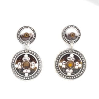 Gas Bijoux Earrings Sequin Silver - Bijoux L'Inedit