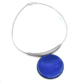 Origin Collier Pastille Bleu - Bijoux L'Inédit