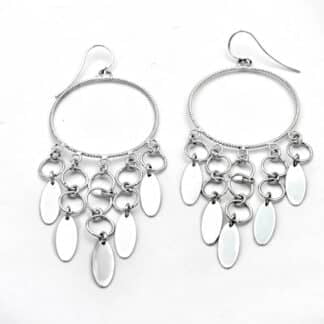 Sterling Silver Earrings Dream Catcher - Bijoux L'Inedit