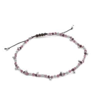 Sterling Silver Bracelet Tourmaline - Bijoux L'Inedit