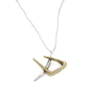 Sterling Silver Necklace U Shape - Bijoux L'Inedit
