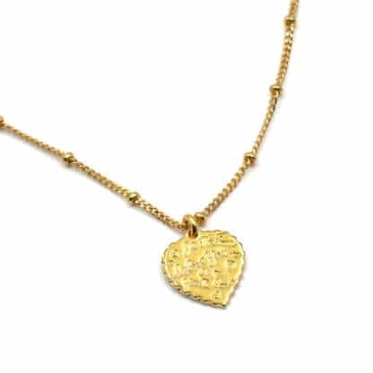 Gas Bijoux Collier Coeur Or - Bijoux L'inédit