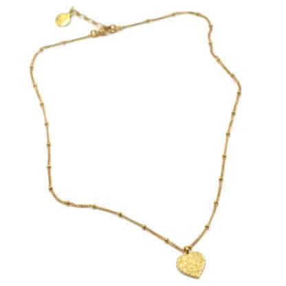 Gas Bijoux Collier Coeur Or - Bijoux L'Inédit