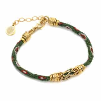 Bracelet pour Femme Lima Vert - Bijoux L'Inédit