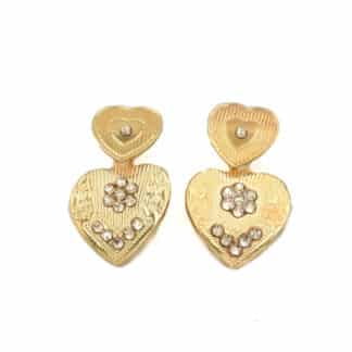Gas Bijoux Earrings Love Mini Gold - Bijoux L'Inedit