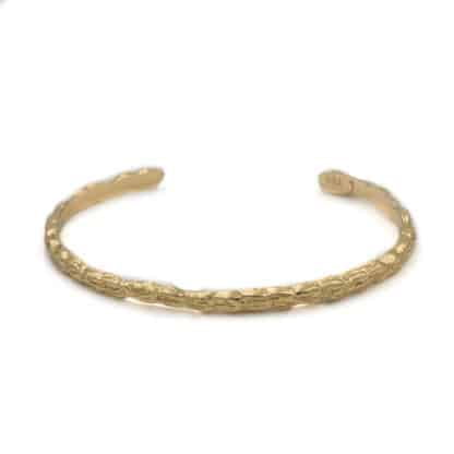 Gas Bijoux Bracelet Jonc Liane Mini Doré - Bijoux L'Inédit