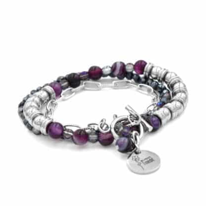 Bijoux L'Inedit Design Bracelet Violette - Bijoux L'Inedit