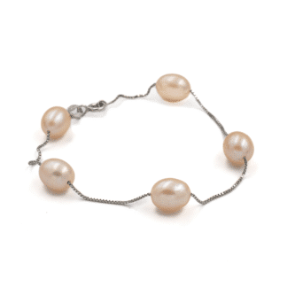 Bracelet pour femme Perle Rosé. - Bijoux L'Inédit