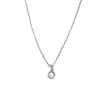 Collier pour Femme Mini Pendentif Cristal - Bijoux L'inédit