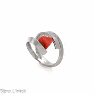 Bague-pour-Femme-Bromi-Rouge-Anne-Marie-Chagnon-Bijoux-L'Inedit