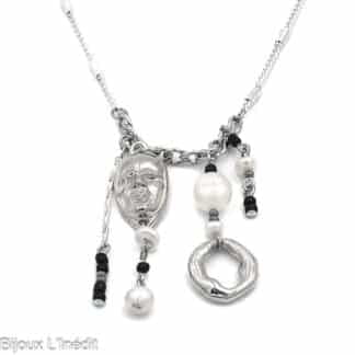 Collier-Pour-Femme-Dyzzu-Noir-Anne-Marie-Chagnon-Bijoux-L'Inédit