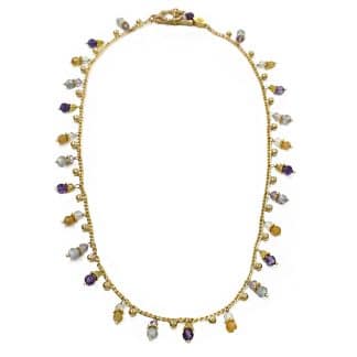 Collier-Pour-Femme-Tangerine-Serti-Doré-Gas-Bijoux-Bijoux L'Inédit