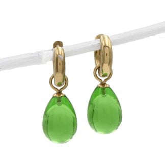 Boucles-d'oreilles-pour-Femme-Aneto-et-Comini-Péridot-Qudo-Bijoux-L'inédit
