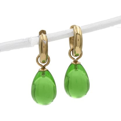 Boucles-d'oreilles-pour-Femme-Aneto-et-Comini-Péridot-Qudo-Bijoux-L'inédit