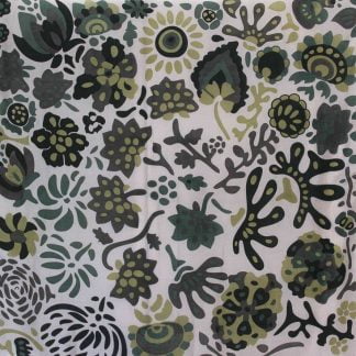 Foulard-pour-Femme-Giverny-Kaki-Les- Belles-Vagabondes-Bijoux-L'Inédit