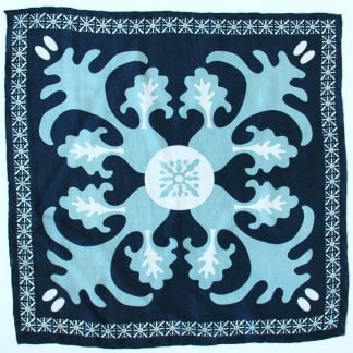 Foulard-pour-Femme-Mini-Azur-Marine-Les-Belles-Vagabondes-Bijoux-L'Inédit
