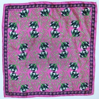 Foulard-pour-Femme-Mini-Bergamote-Fuchsia-Les-Belles-Vagabondes-Bijoux-L'Inédit