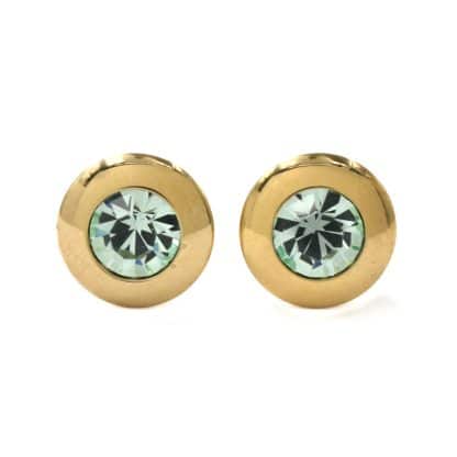 Boucles-d'oreilles-pour-Femme-Tondo-Verte-Qudo-Bijoux-L'Inédit