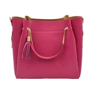 Sac-à-main-pour-Femme-Grazioso-Rose-Bijoux-L'Inédit