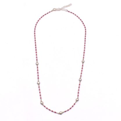 Collier-pour-Femme-Ginny-Corail-Argent-Sterling-Bijoux-L'Inédit