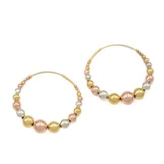 Boucles-d'Oreilles-pour-Femme-Multiperla-Tricole-Gas-Bijoux-Bijoux-L'Inédit