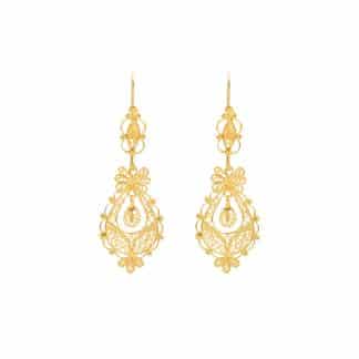 Boucles-d'Oreilles-Princesse-Dorées-Portugal-Jewels-Bijoux-L'Inédit