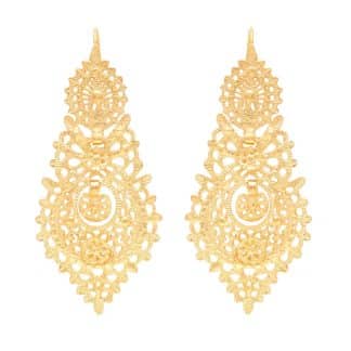 Boucles- d'Oreilles-pour-Femme-Queen-Dorées-Portugal-Jewels-Bijoux-L'Inédit