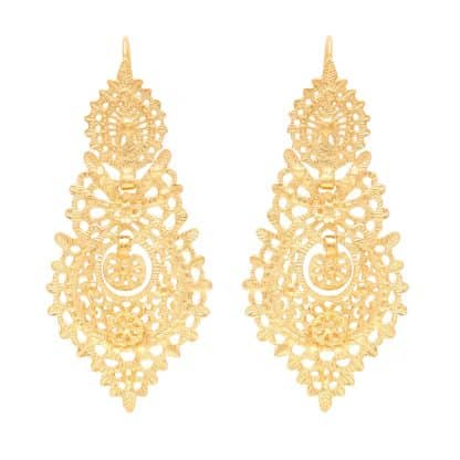 Boucles- d'Oreilles-pour-Femme-Queen-Dorées-Portugal-Jewels-Bijoux-L'Inédit