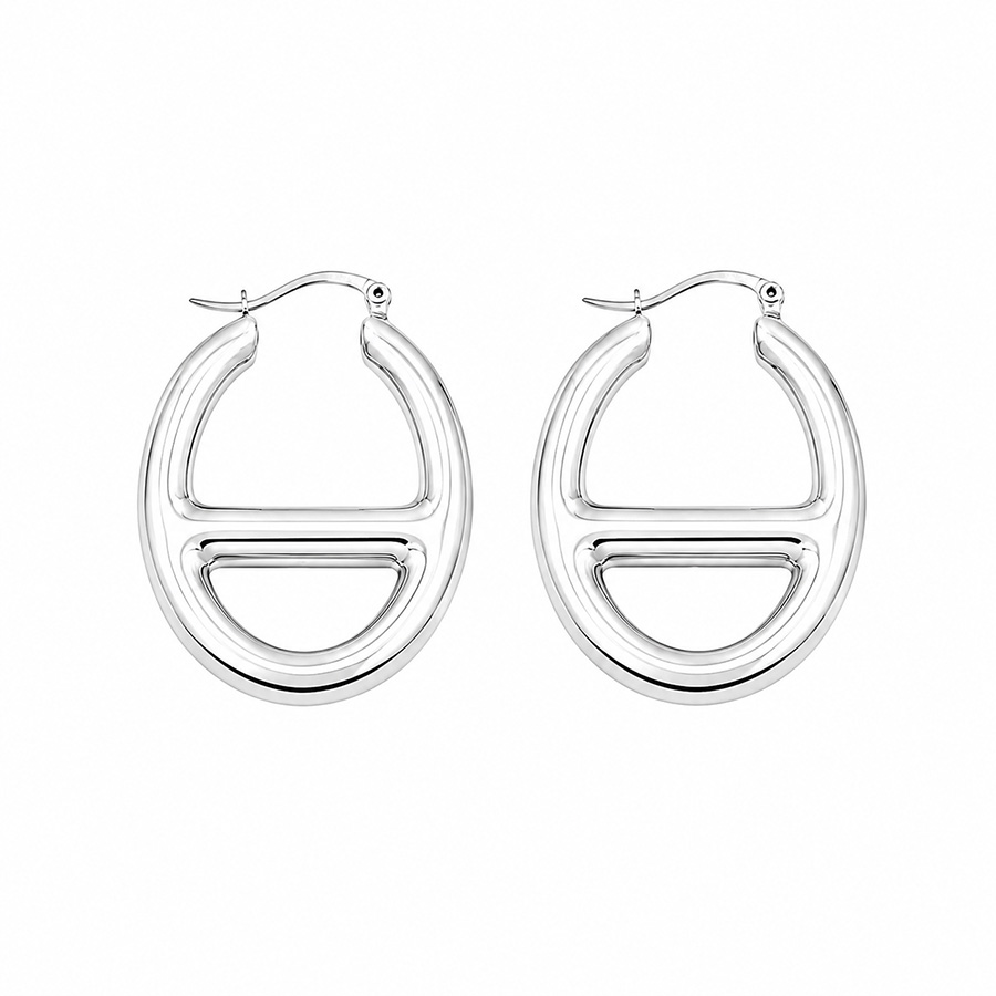 Boucles-d'Oreilles-pour-Femme-Zuri-Argent-Sterling-Bijoux-L'Inédit