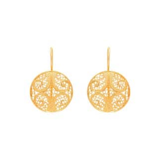 Boucles-d'Oreilles-pour-Femme-Circulo-Dorées-Portugal-Jewels-Bijoux-L'Inédit