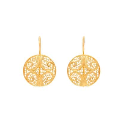 Boucles-d'Oreilles-pour-Femme-Circulo-Dorées-Portugal-Jewels-Bijoux-L'Inédit