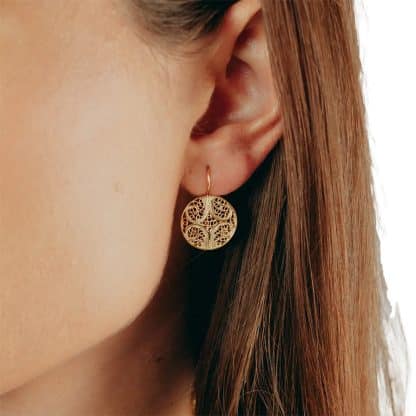 Boucles-d'Oreilles-pour-Femme-Circulo-Dorées-Portugal-Jewels-Bijoux-L'Inédit