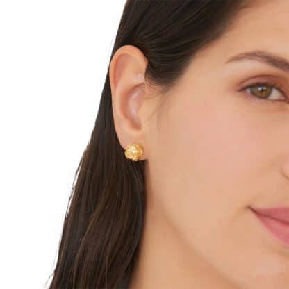 Boucles-d'Oreilles-pour-Femme-Viana-Conta-Dorées-Portugal-Jewels-Bijoux-L'Inédit