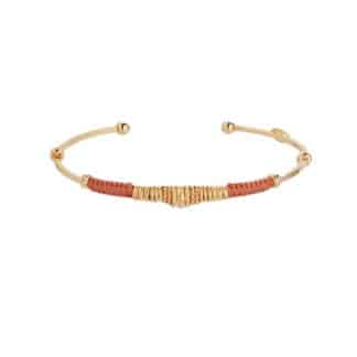 Bracelet-pour-Femme-Zizanie-Orange-Gas-Bijoux-Bijoux-L'Inédit