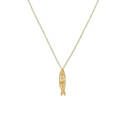 Collier-pour-Femme-Sardine-Doré-Portugal-Jewels-Bijoux-L'Inédit