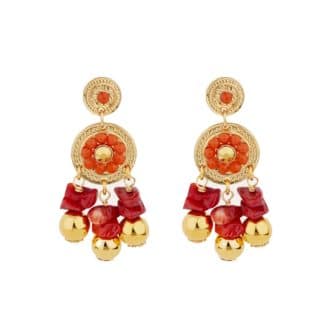 Boucles-d'Oreilles-pour-Femme-Sequin-Bambou-Corail-Gas-Bijoux-Bijoux-L'Inédit