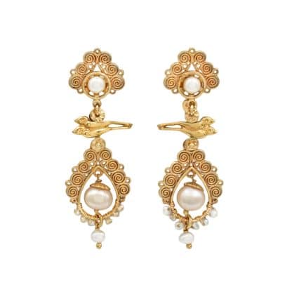 Boucles-d'Oreilles-pour-Femme-Tocoa-Bird-Gas-Bijoux-Bijoux-L'Inédit