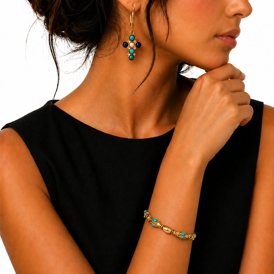 Boucles-d'Oreilles-pour-Femme Tao-Cruzita-Gas-Bijoux-Bijoux-L'Inédit