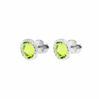Boucles-d'oreilles-pour-Femme-Bocconi-Péridot-Qudo-Bijoux-L'Inédit