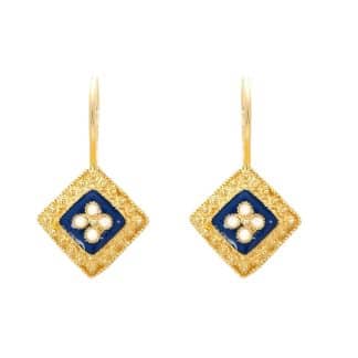 Boucles-d'Oreilles-pour-Femme-Rhomb-Caramujo-Portugal-Jewels-Bijoux-L'Inédit