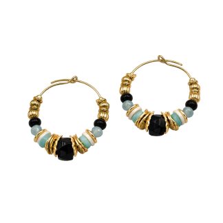 Boucles-d'Oreilles-pour-Femme-Créoles-Aloha-Gas-Bijoux-Bijoux-L'Inédit
