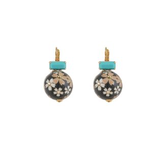 Boucles-d'Oreilles-pour-Femme-Décalco-Doré-Gas-Bijoux-Bijoux-L'Inédit