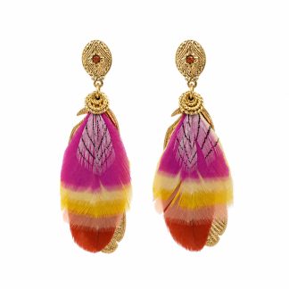Boucles-d'Oreilles-pour-Femme-Sao-Plume-Gas-Bijoux-Bijoux-L'Inédit