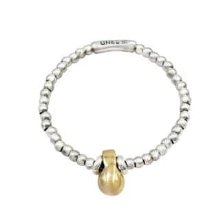 Bracelet-pour-Femme-Gravité-2-Tons-Uno-de-50-Bijoux-L'Inédit