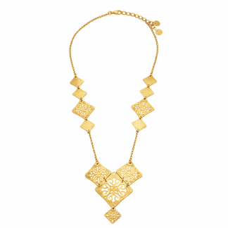 Collier-pour-Femme-Arabesco-Dourado-Donna-Si-Bijoux-L'Inédit
